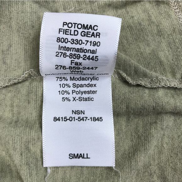 POTOMAC Field Gear LS Knit Top Women S Green Flame Resistant Outdoor Made USA - Picture 8 of 8